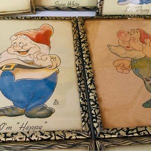 Snow White and Six Dwarfs original 1930’s prints